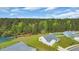 Residential home with a view of surrounding trees and nearby waterways at 1340 Valor Rd., Conway, SC 29527