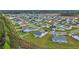 Expansive aerial view of a residential neighborhood with well-maintained lawns and tree-lined streets at 1340 Valor Rd., Conway, SC 29527