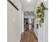 Welcoming entryway with hardwood floors showcasing an open floor plan into the living area at 1340 Valor Rd., Conway, SC 29527