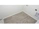 Utility room featuring LVP flooring and utility hookups at 144 Ashworth Dr., Tabor City, NC 28463