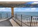 Large balcony with ocean views and railings at 1690 N Waccamaw Dr. # 1008, Garden City Beach, SC 29576