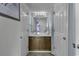 Bathroom featuring a vanity and dual access to the hallway and another room at 1690 N Waccamaw Dr. # 1008, Garden City Beach, SC 29576