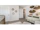Bright Bedroom featuring playful wall decor, crib and white accents at 164 Ashworth Dr., Tabor City, NC 28463