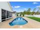 Inviting in-ground pool surrounded by a spacious patio, perfect for outdoor enjoyment at 176 Somerworth Circle, Surfside Beach, SC 29575