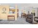 Open concept living area connects kitchen and dining, promoting an inclusive living experience at 1950 Bent Grass Dr. # K, Surfside Beach, SC 29575