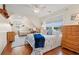 Spacious bedroom with lots of natural light, with hardwood flooring, and water views at 2039 Woodburn Dr., Myrtle Beach, SC 29579