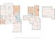 Detailed floor plan of the home showing the layout of rooms and dimensions at 2039 Woodburn Dr., Myrtle Beach, SC 29579