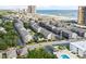Coastal living: aerial view showcasing the condo community near the beach at 212 Maison Dr. # M 303, Myrtle Beach, SC 29572