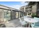 The community features an indoor pool with outdoor tables and chairs nearby at 212 Maison Dr. # M 303, Myrtle Beach, SC 29572