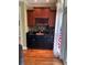 Stylish bar area with custom cabinetry, wine rack, sink, and convenient counter space at 234 Ave. Of The Palms, Myrtle Beach, SC 29579