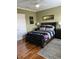 Comfortable bedroom with ceiling fan, rug, and modern décor offers a cozy retreat at 234 Ave. Of The Palms, Myrtle Beach, SC 29579