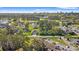 An aerial view showcases the townhome community with a skyline view in the distance at 3015 Old Bryan Dr. # 9-7, Myrtle Beach, SC 29577