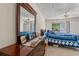 Bedroom boasts an antique dresser, a matching mirror, and a comfortable bed, creating a cozy retreat at 3015 Old Bryan Dr. # 9-7, Myrtle Beach, SC 29577
