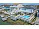 Beautiful home with canal access, multiple decks and outdoor entertaining spaces, and a private pool at 329 46Th Ave. N, North Myrtle Beach, SC 29582