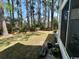 A lush green backyard bordered by mature trees, creating a serene outdoor space for relaxation and enjoyment at 4482 Little River Inn Ln. # 2004, Little River, SC 29566