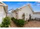 Paver patio and garden in the back of this home at 621 Banks Dr. # 12-1, Myrtle Beach, SC 29588