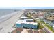 Aerial of building complex along the coast with nearby beaches at 720 North Waccamaw Dr. # 312, Murrells Inlet, SC 29576