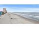View of the ocean and coastline from the building complex at 720 North Waccamaw Dr. # 312, Murrells Inlet, SC 29576