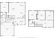Detailed floorplan showcasing layout and dimensions of the home's two stories at 808 Wild Leaf Loop, Conway, SC 29526