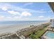 Enjoy views of the beach from the house in this area with a pool nearby at 811 N Ocean Blvd. # 401, Surfside Beach, SC 29575