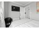 Cozy bedroom with sleek TV and storage space at 811 N Ocean Blvd. # 401, Surfside Beach, SC 29575