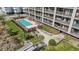 Enjoy the pool and other features around this house near the ocean at 811 N Ocean Blvd. # 401, Surfside Beach, SC 29575