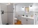 Bathroom with modern subway tile shower and vanity at 817 Evans Rd., Marion, SC 29571