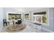 Cozy dining room with beautiful views, chandelier, and stylish furnishings at 817 Evans Rd., Marion, SC 29571