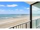 Relaxing ocean view from the balcony, perfect for morning coffee or evening sunsets at 9400 Shore Dr. # 725, Myrtle Beach, SC 29572