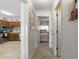 Inviting hallway offering views of the kitchen and bedroom, creating a seamless flow throughout the home at 9620 Shore Dr. # 307, Myrtle Beach, SC 29572