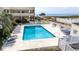 Exterior view featuring community pool, beach access, and lounge seating for relaxation at 9620 Shore Dr. # 307, Myrtle Beach, SC 29572