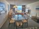 Bright living room with ocean views, comfortable seating, and stylish décor at 9820 Queensway Blvd. # 607, Myrtle Beach, SC 29572