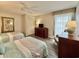 Bedroom featuring two beds, dresser, and a window with natural light at 9994 Beach Club Dr. # 408, Myrtle Beach, SC 29572