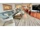 Spacious living room with modern flooring and comfortable seating at 9994 Beach Club Dr. # 408, Myrtle Beach, SC 29572