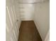 Walk-in closet with shelving to organize clothes, maximizing storage at 1014 Mimosa Ct., Conway, SC 29527