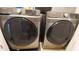 Laundry room featuring gray Samsung washer and dryer at 1210 Horry Rd., Aynor, SC 29511