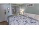 Inviting bedroom with a comfortable bed and beach-themed decor at 2001 S Ocean Blvd. # 207, Myrtle Beach, SC 29577