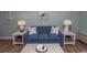 Inviting living room with a comfortable sofa and beachy decor that will make you feel at home at 2001 S Ocean Blvd. # 207, Myrtle Beach, SC 29577