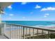 Balcony with expansive ocean views perfect for relaxation at 2701 N Ocean Blvd. # 1154-60, Myrtle Beach, SC 29577