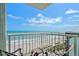 Relax on the balcony with amazing ocean views, seating, and plenty of space to enjoy the sunrise at 2701 N Ocean Blvd. # 1154-60, Myrtle Beach, SC 29577