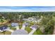 An aerial view of the community with well-manicured lawns and houses nicely placed amongst lush trees at 3004 Fiddler Ct., Loris, SC 29569