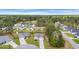 An aerial view of the neighborhood showcasing the well-maintained lawns and the community layout at 3004 Fiddler Ct., Loris, SC 29569