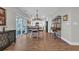 Bright dining area with table, chairs, and sliding door access to the outdoors at 3004 Fiddler Ct., Loris, SC 29569