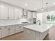 Bright kitchen featuring white countertops, stainless steel appliances, and modern cabinetry at 348 Autumn Pheasant Loop, Calabash, NC 28467