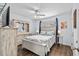 Inviting bedroom features natural light, a queen bed, and ample storage space at 5508 Porcher Dr. # 3, Myrtle Beach, SC 29577
