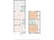 Detailed floor plan showcasing layout of the home, including bedrooms, bathrooms, and living areas at 5508 Porcher Dr. # 3, Myrtle Beach, SC 29577
