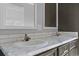 Bathroom vanity features double sinks and subway tile backsplash at 103 Off Shore Dr., Murrells Inlet, SC 29576