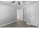 A spacious bedroom with neutral paint, new flooring, and ample closet space at 103 Off Shore Dr., Murrells Inlet, SC 29576