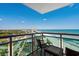 Balcony view showcasing the coastline and beachfront at 107 S Ocean Blvd. # 1201, Myrtle Beach, SC 29577