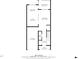 Detailed floor plan showcasing the layout of the home, including kitchen, living room, and garage dimensions at 1098 Stanton Pl., Myrtle Beach, SC 29579